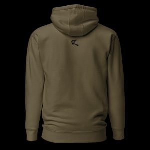 Hoodie Rough Edge Print