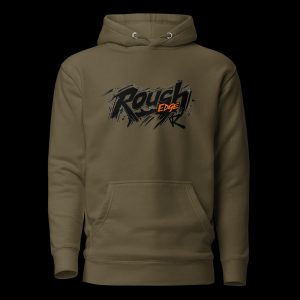 Hoodie Rough Edge Print