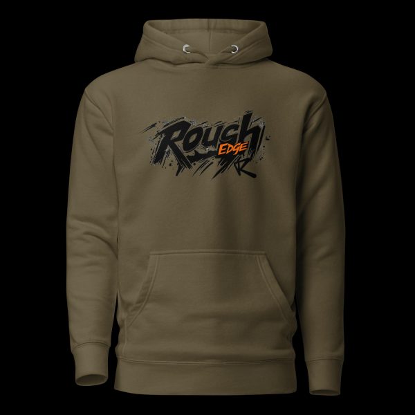 Hoodie Rough Edge Print